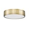 Z-Lite Madison Flush Mount, 1-Light, 12.5 In.W x 3 In.H, Modern Gold/Frosted 1005F12-MGLD-LED - alternate 2